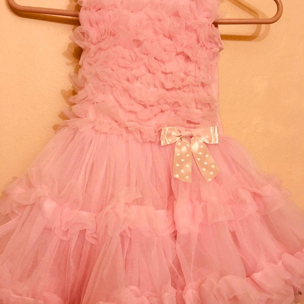 GIRLS SWEETEST PINK TUTU RECITAL DRESS EVER! CUTE - Picture 6 of 8